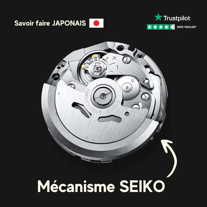 Seiko Mod Datejust arabic vert ÆLL Atelier