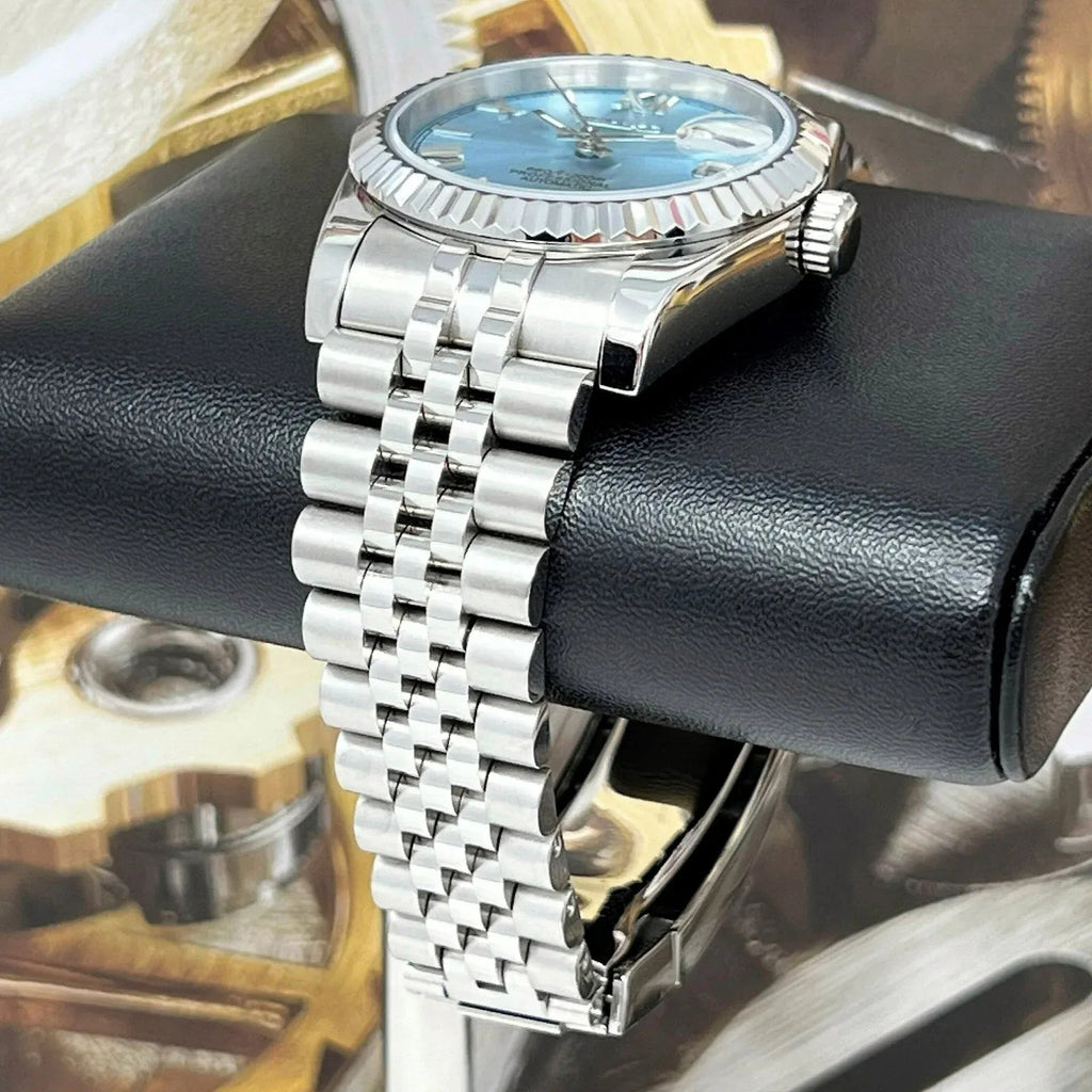 Seiko Mod Datejust Bleu clair ÆLL Atelier