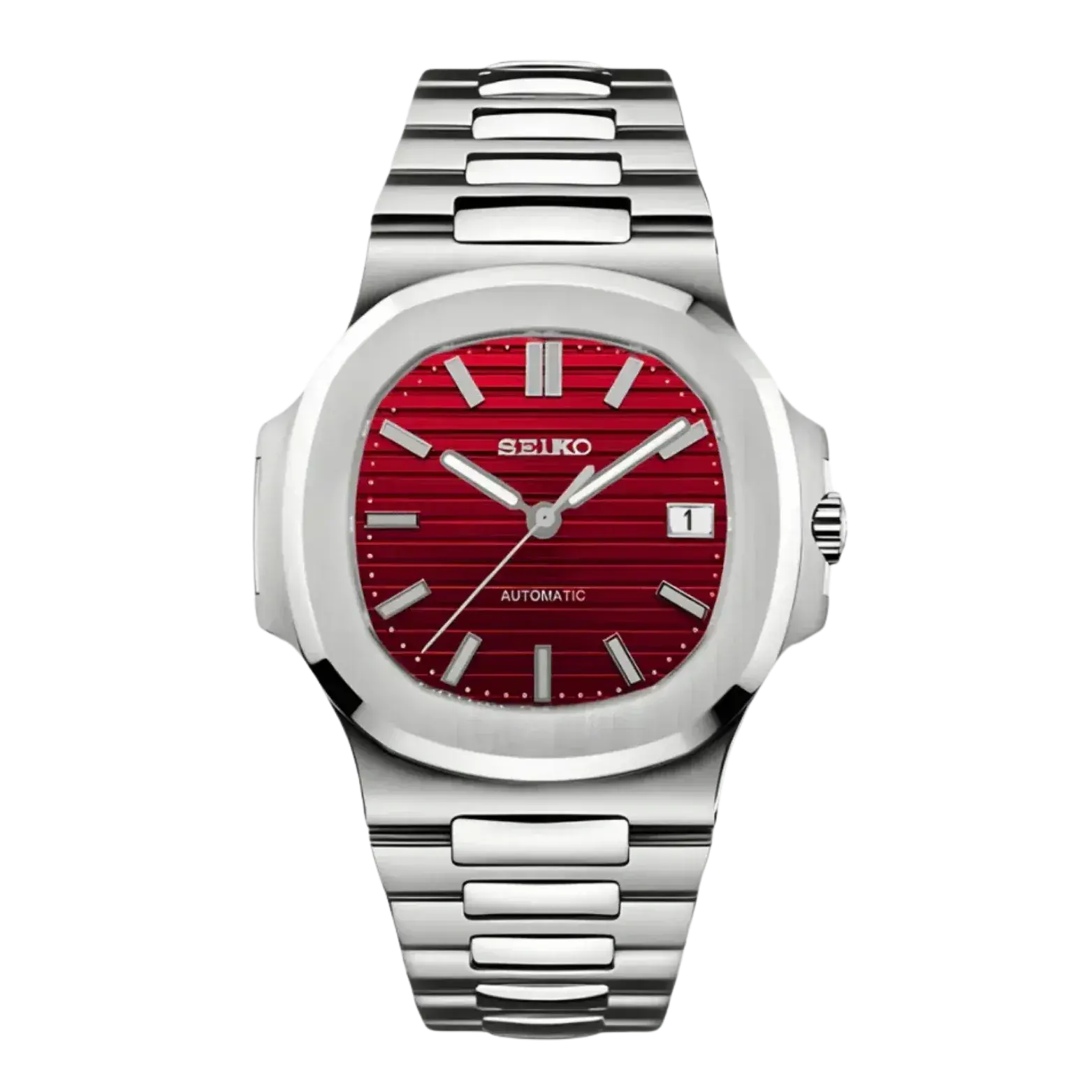 Seiko Mod Nautilus Rouge ÆLL Atelier