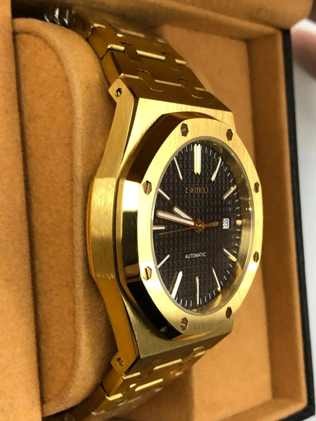 Seiko Mod Royal Oak Mod Or ÆLL Atelier