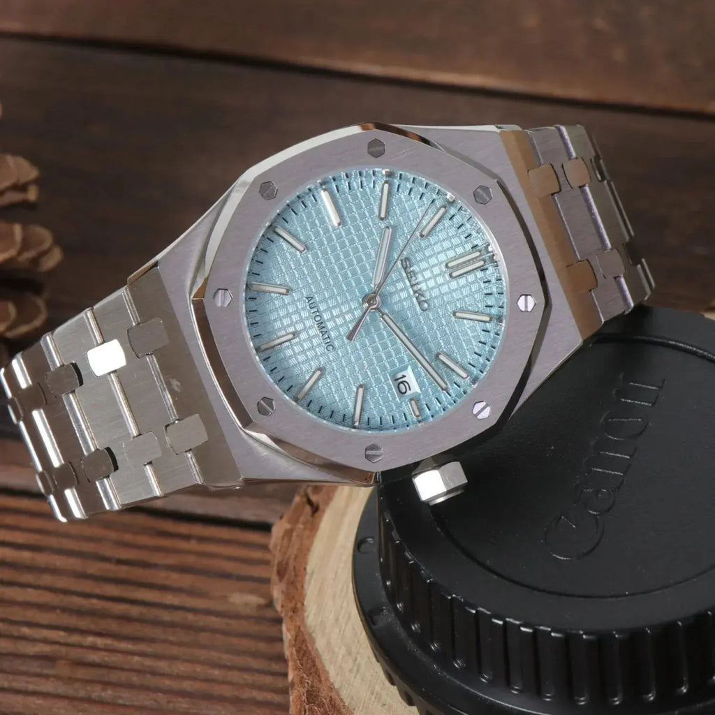 Seiko Mod Royal Oak Tiffany Blue ÆLL Atelier