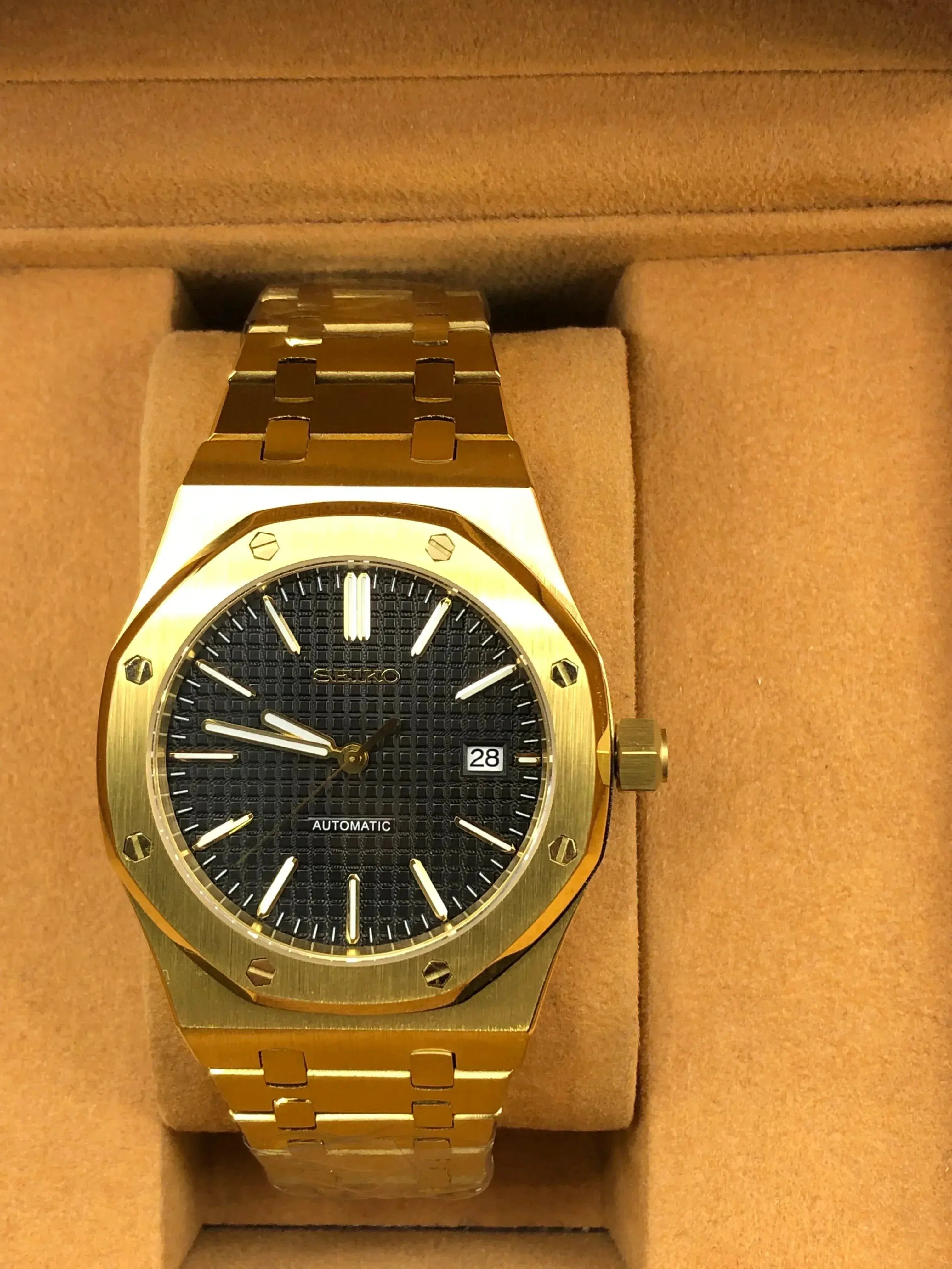 Seiko Mod Royal Oak Mod Or ÆLL Atelier