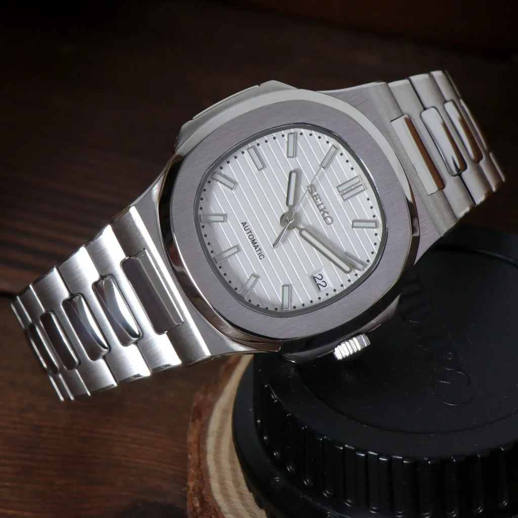 Seiko Mod Nautilus Blanc ÆLL Atelier