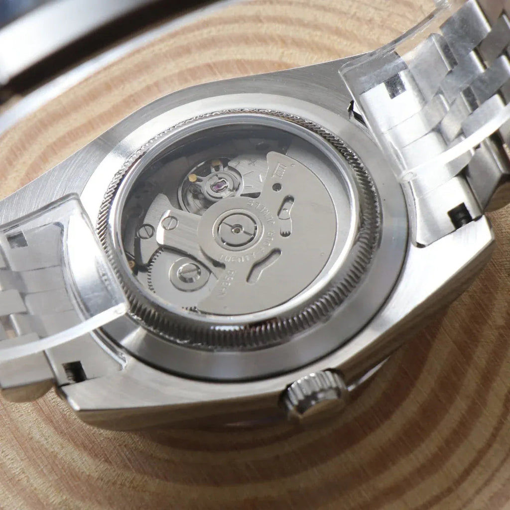 Seiko Mod Datejust arabic bleu glace ÆLL Atelier